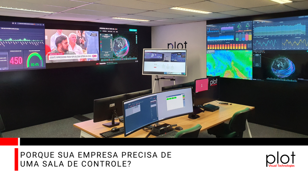 Por que a sua empresa precisa de uma sala de controle?