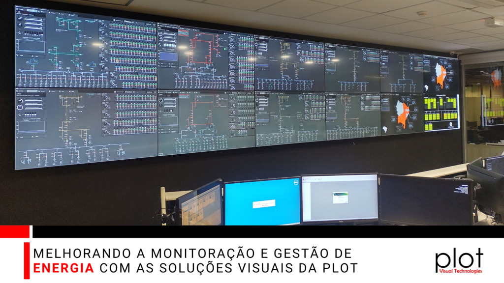 Melhorando a monitoração e gestão de Energia com as soluções visuais da PLOT (imagem: PLOT Visual Technologies)